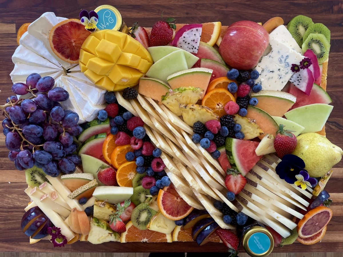 Best Fruit and Cheese Charcuterie Board in Denver includes a beautiful assortment of premium cheeses, seasonal fruits, and accompaniments that cater to every palate