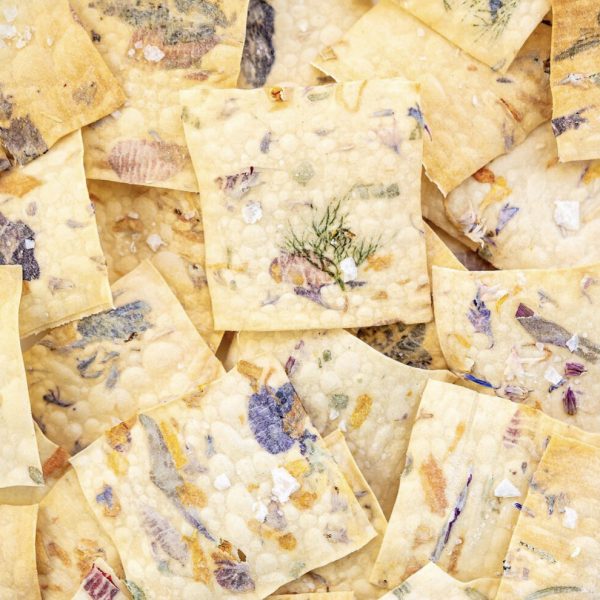 Flouwer Co Crackers on charcuterie board denver