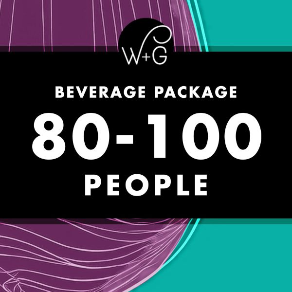 Denver catering beverage package for 80-100 people