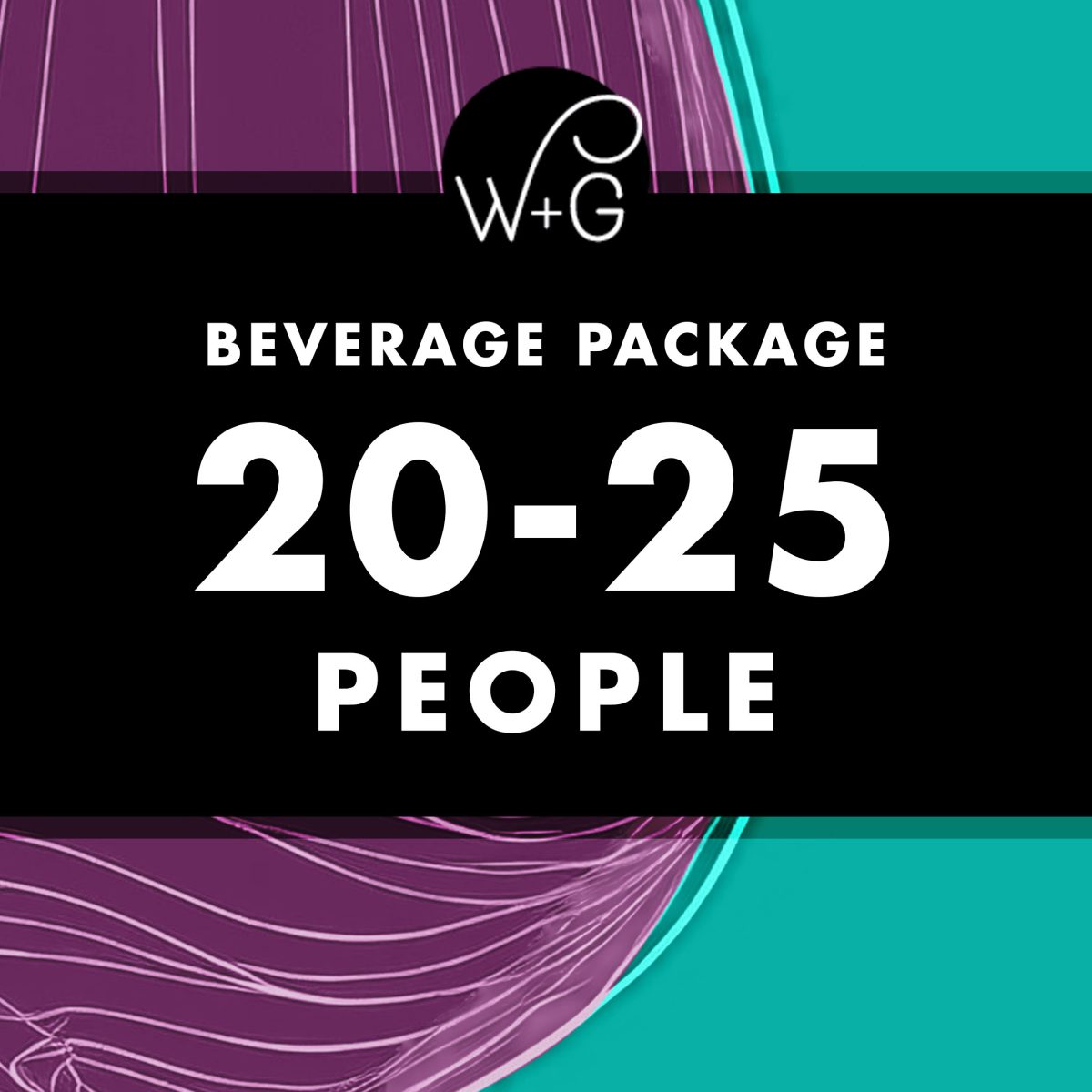Denver catering beverage package for 20-25 people