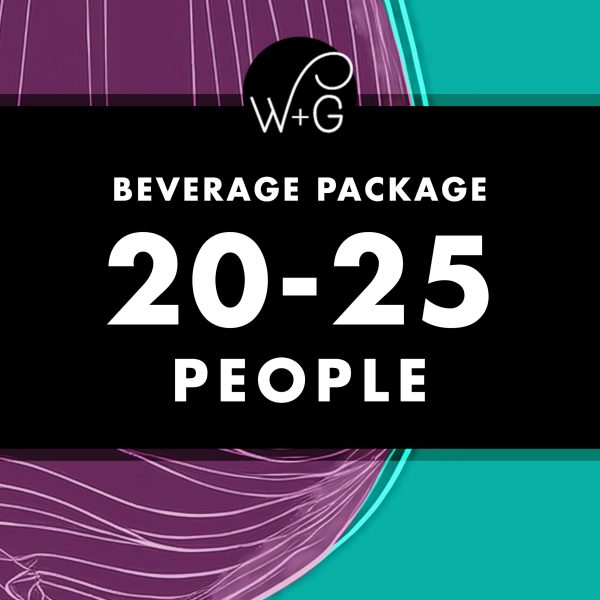 Denver catering beverage package for 20-25 people